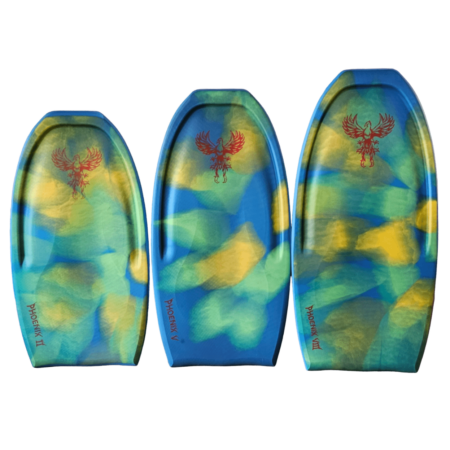 PHOENIX  BODYBOARD </br> TRICOLOR – BLUE/LIME/YELLOW